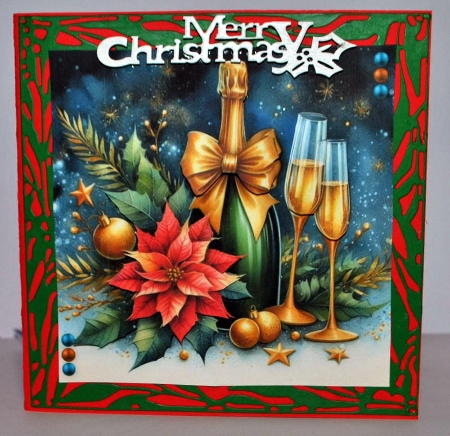Champagne Christmas Wishes by Kristina Norbat