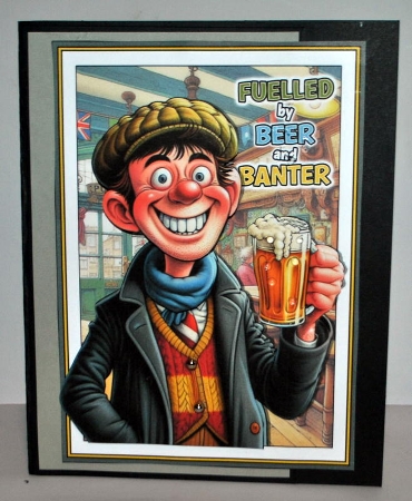 Fuelled by Beer and Banter A5 Mini Kit – A Birthday Brew to Remember! by Kristina Norbat