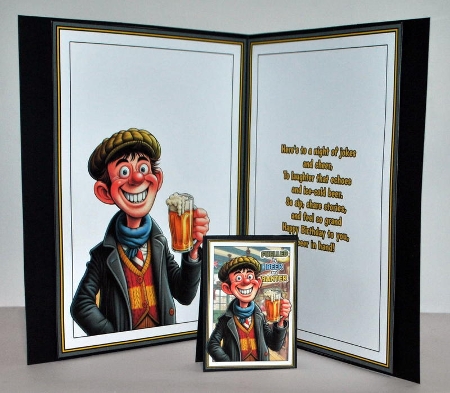 Fuelled by Beer and Banter A5 Mini Kit – A Birthday Brew to Remember! by Kristina Norbat