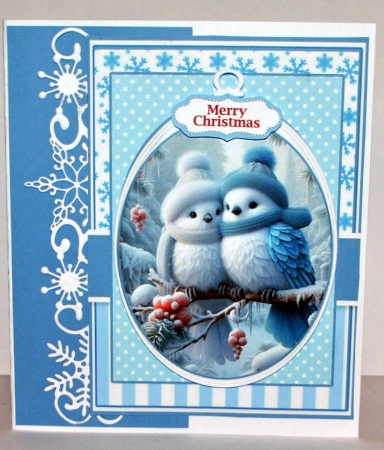 cup1380616_2073 - Pretty Blue Christmas Love Birds