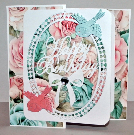    A4  Pastel Roses by Kristina Norbat