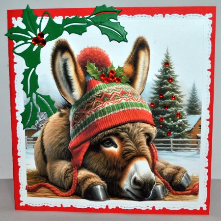 Festive Donkey by Kristina Norbat