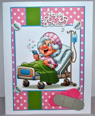 Get well Gertie A5 by Kristina Norbat