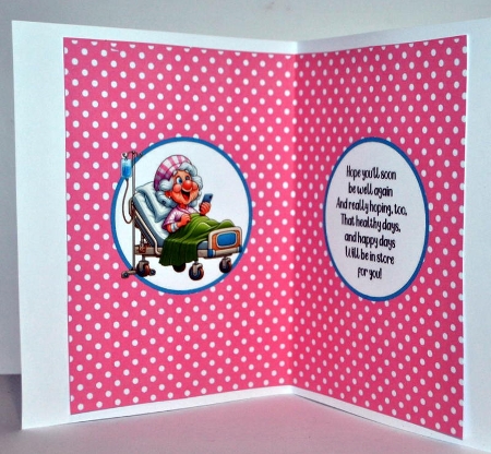 Get well Gertie A5 by Kristina Norbat