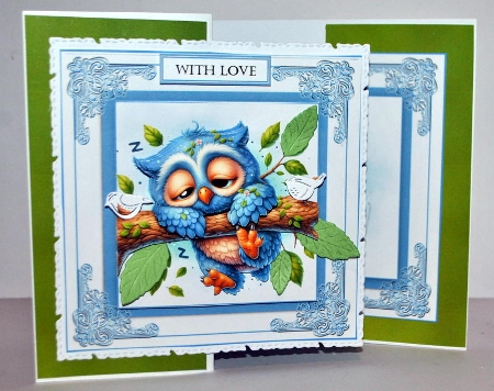 Snoozy Owl by Kristina Norbat