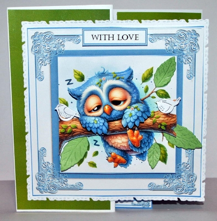Snoozy Owl by Kristina Norbat