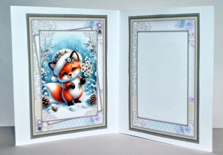  Set of 3 ~  Winter Animals Mini Kit by Kristina Norbat