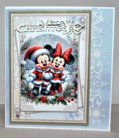  Set of 3 ~  Let It Snow by Kristina Norbat
