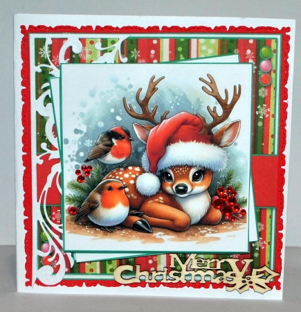 Christmas Little Reindeer by Kristina Norbat