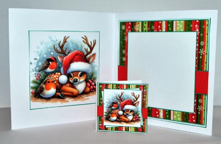 Christmas Little Reindeer by Kristina Norbat
