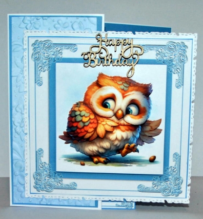 Sneaky Owl by Kristina Norbat