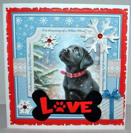5x7, 6x6, 7x7 - DREAMING OF A WHITE CHRISTMAS SET 1 by Kristina Norbat