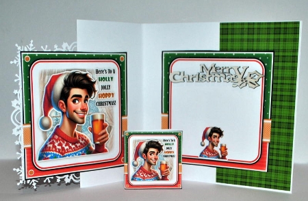 Hoppy Christmas Mini Kit by Kristina Norbat