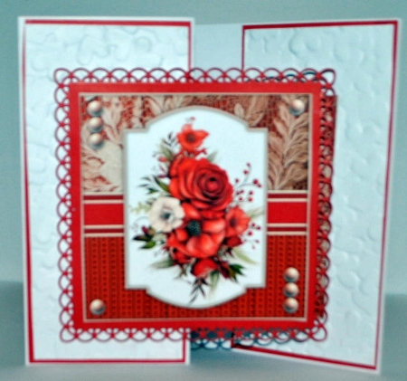 Creamy Wine Floral Mini-Kit by Kristina Norbat