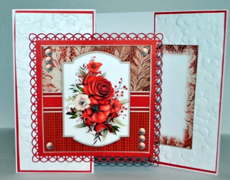 Creamy Wine Floral Mini-Kit by Kristina Norbat