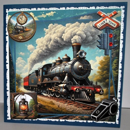 The Steam Train by Kristina Norbat