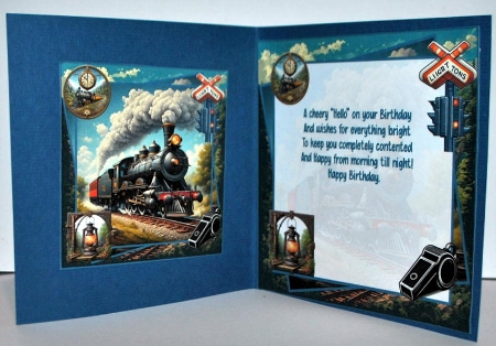 The Steam Train by Kristina Norbat