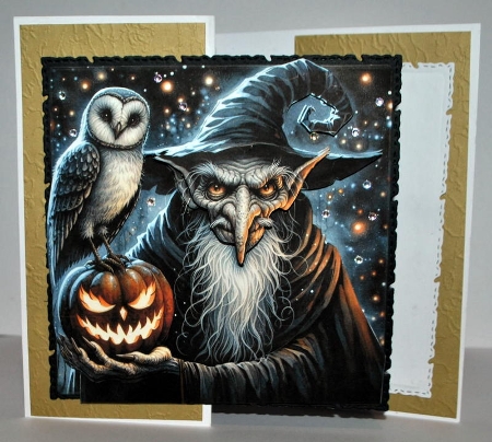 Wizard with jack-o-lantern REQUESTED by Kristina Norbat