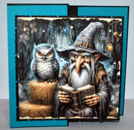 Wizard reading ancient spells REQUESTED by Kristina Norbat
