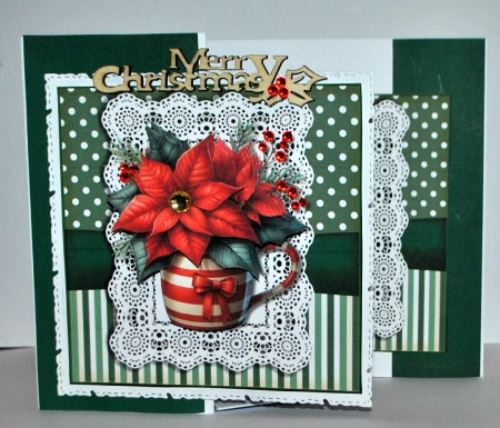 Red Poinsettia Mini Kit by Kristina Norbat