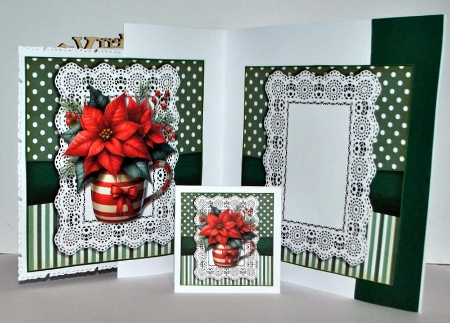 Red Poinsettia Mini Kit by Kristina Norbat