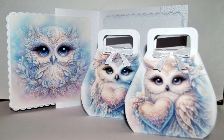 Beautiful owls CUSTOMER REQUEST KRISTINA  by Kristina Norbat