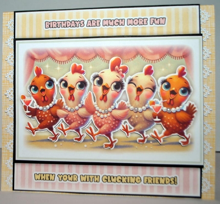 Clucking Friends Mini Kit by Kristina Norbat