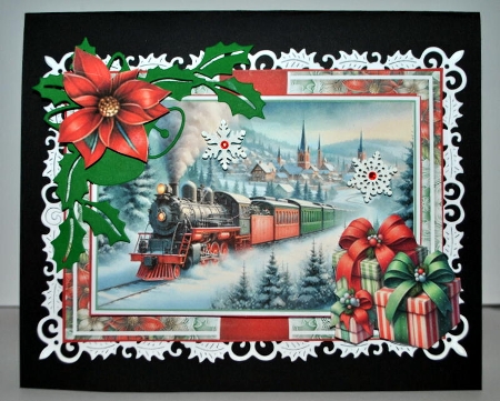 Travelling Home For Christmas Mini Kit by Kristina Norbat