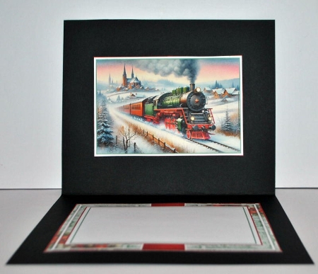 Travelling Home For Christmas Mini Kit by Kristina Norbat