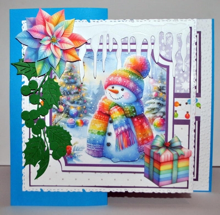 RAINBOW CHRISTMAS 6x6 & 5x7 by Kristina Norbat