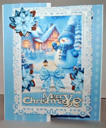 Cozy Snowman Mini Kit 5x7  kit 2 by Kristina Norbat