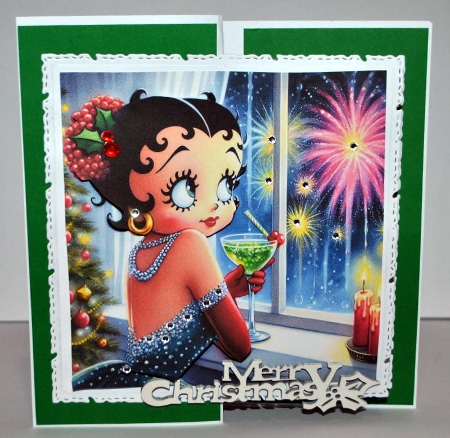 Betty Boop at Christmas by Kristina Norbat