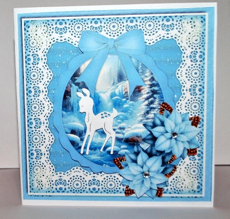 Vintage Snowy Village Mini Kit by Kristina Norbat