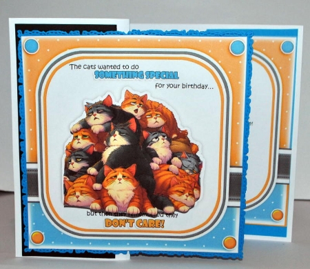 The Cats Wanted To Do Something Nice For Your Birthday! by Kristina Norbat