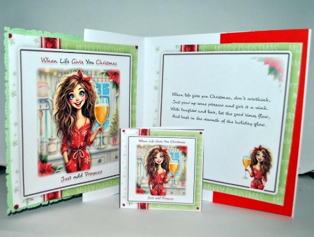 Prosecco Queen Mini Kit by Kristina Norbat