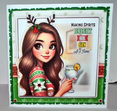 One Gin At A Time - Younger Version Mini Kit by Kristina Norbat