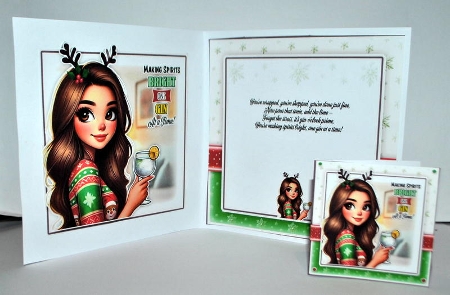 One Gin At A Time - Younger Version Mini Kit by Kristina Norbat