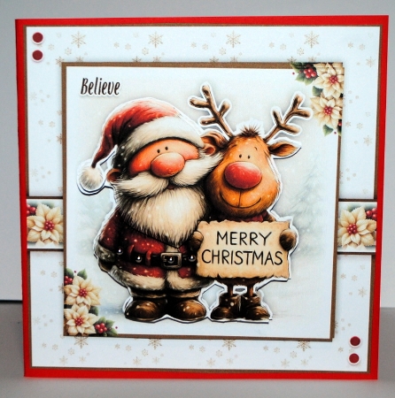 Believe In Santa Mini Kit by Kristina Norbat