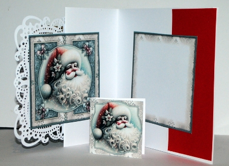 Santa at Christmas Mini-Kit by Kristina Norbat