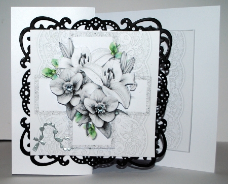 Sympathy  Flowers    Mini   Kit by Kristina Norbat