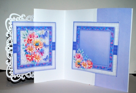 Fresh Flowers - Decoupage Card Mini Kit by Kristina Norbat