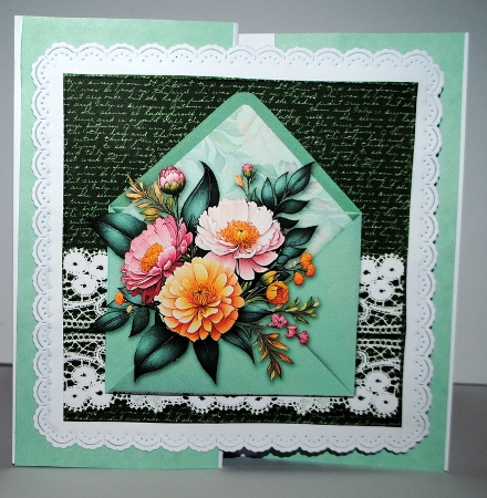 Envelop Spring Flowers  Mini Kit by Kristina Norbat