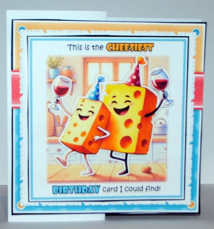 Cheesiest Birthday Card Mini Kit by Kristina Norbat