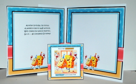 Cheesiest Birthday Card Mini Kit by Kristina Norbat