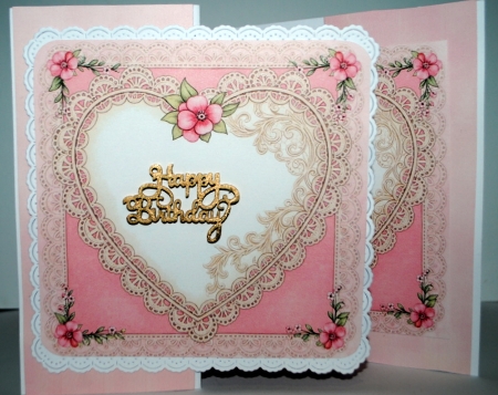 Lacey Hearts by Kristina Norbat