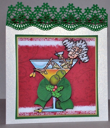 Stella's Merry Christmas Topper & Decoupage by Kristina Norbat