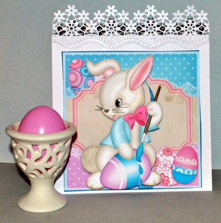 Painting Eggs at Easter by Kristina Norbat