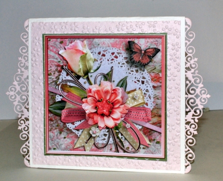 10 x Flowers and Paperdoily Cardtopper Bumper Kit 3 by Kristina Norbat