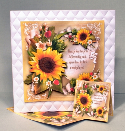 Sunflower Bouquet for All Occasion Mini Kit by Kristina Norbat