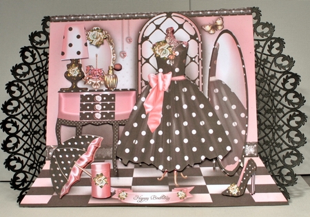 Polka Dot Dressing Room Mini Kit by Kristina Norbat